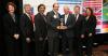 Port of Long Beach representatives receive the Bob Kleist Leadership award at the World Trade Week Kickoff Breakfast.